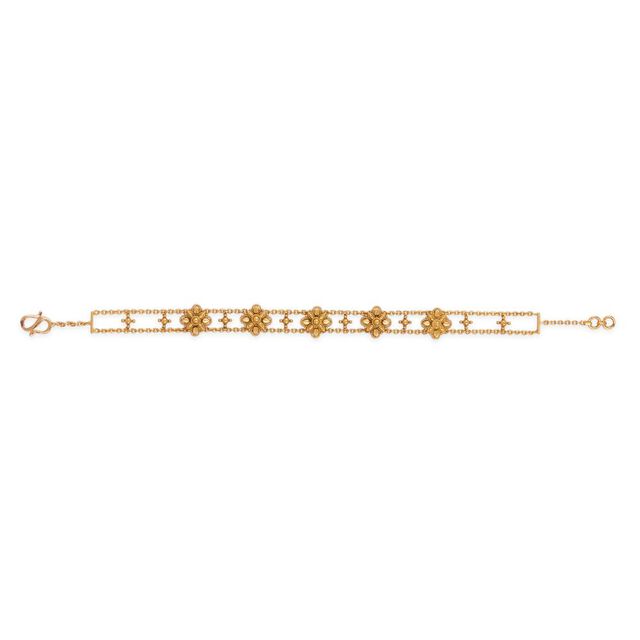 Tanishq 22 KT Ixora Reverie Bracelet for Women 3