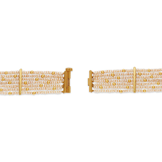 Tanishq 22KT Regal Radiance Temple Bracelet for Women 5