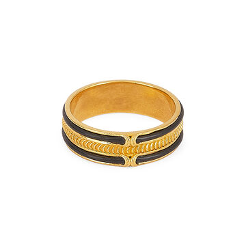 Tanishq 22KT Twin Threads Heritage Ring for Men