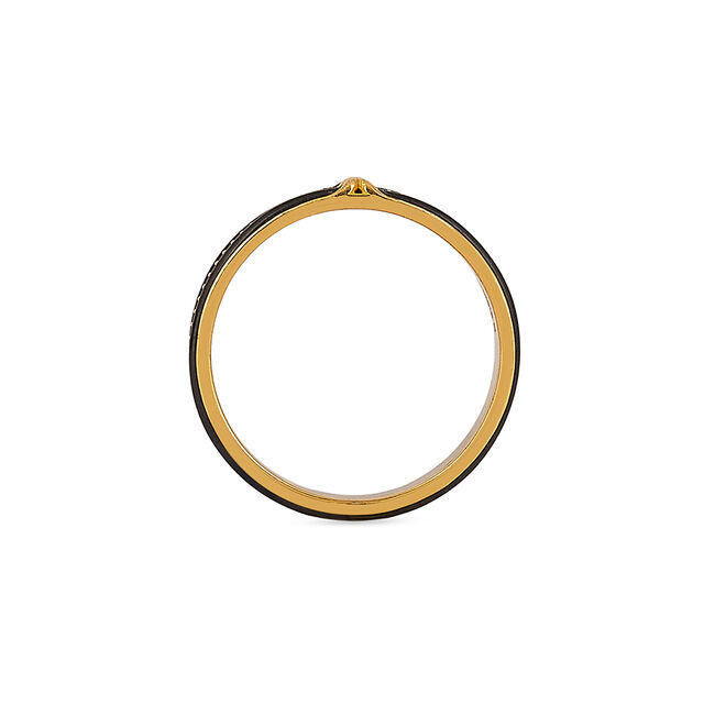 Tanishq 22KT Twin Threads Heritage Ring for Men 4