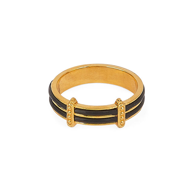 Tanishq 22KT Guardian Strands Ring for Men 