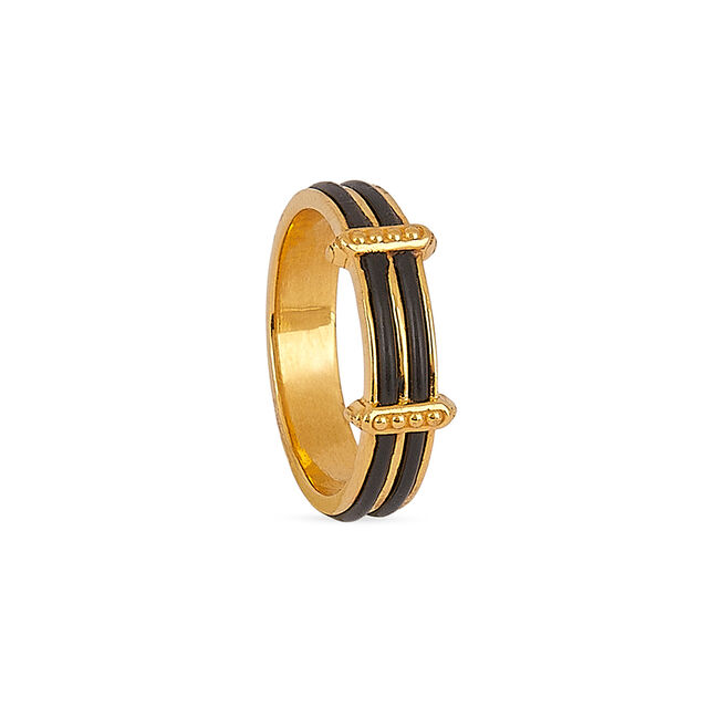 Tanishq 22KT Guardian Strands Ring for Men 2