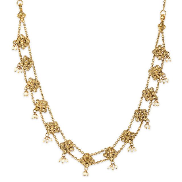 Tanishq 22KT Pearl Necklace for Women 2