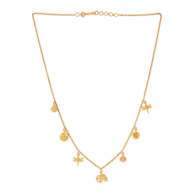 Tanishq 22 KT The Charms of Onam Necklace for Women 