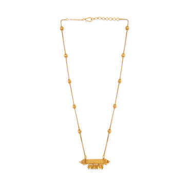 Tanishq 22KT Elakkathali Gold Necklace for Women