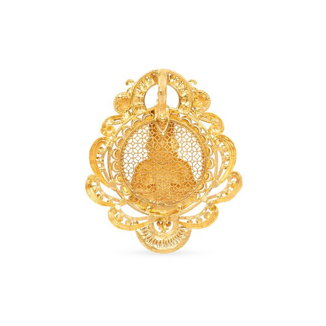 Tanishq 22 Kt Gold Pendant for Women 3