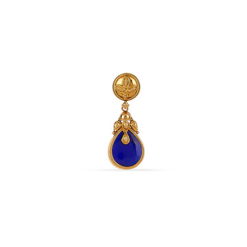 Tanishq 22KT Shankhpushpam Drop Pendant for Women