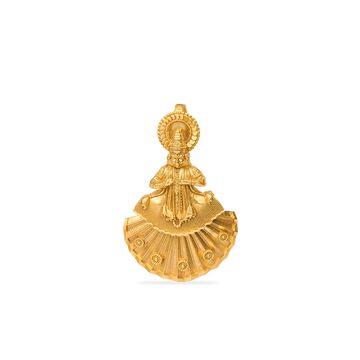 Tanishq 22KT Gold Pendant for Women