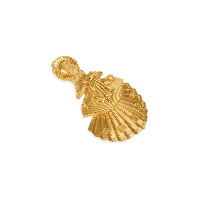 Tanishq 22KT Gold Pendant for Women 2
