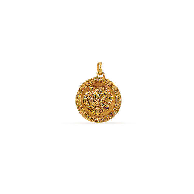 Tanishq 22KT Kasu Roar Pendant for Women 