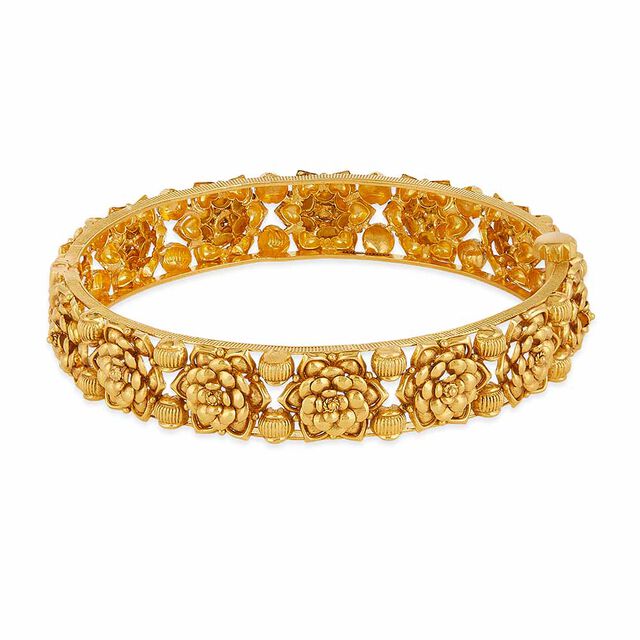 Tanishq 22KT Gold Bangle for Women 