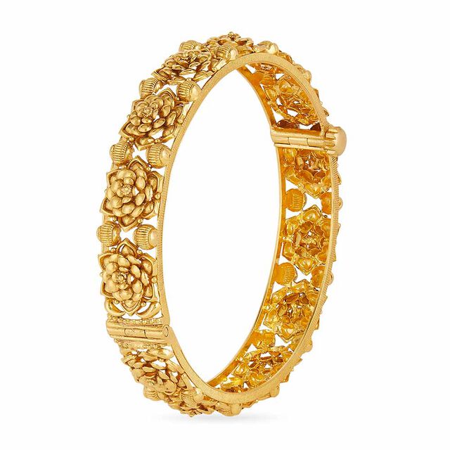 Tanishq 22KT Gold Bangle for Women 2