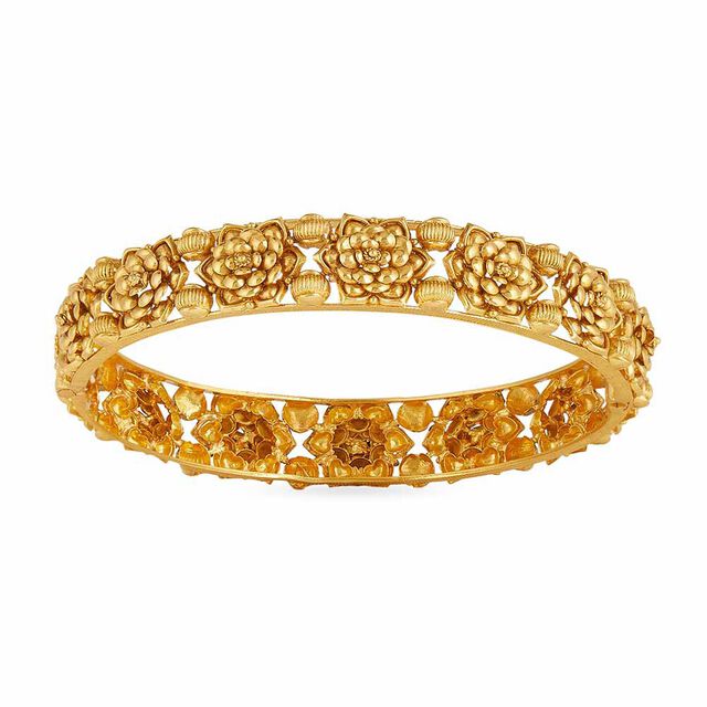 Tanishq 22KT Gold Bangle for Women 4
