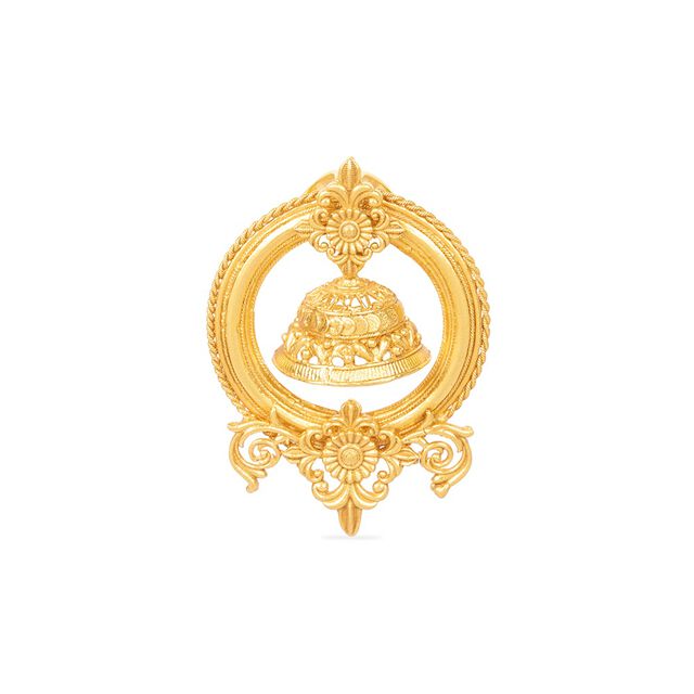 Tanishq 22KT Gold Pendant Set for Women 2
