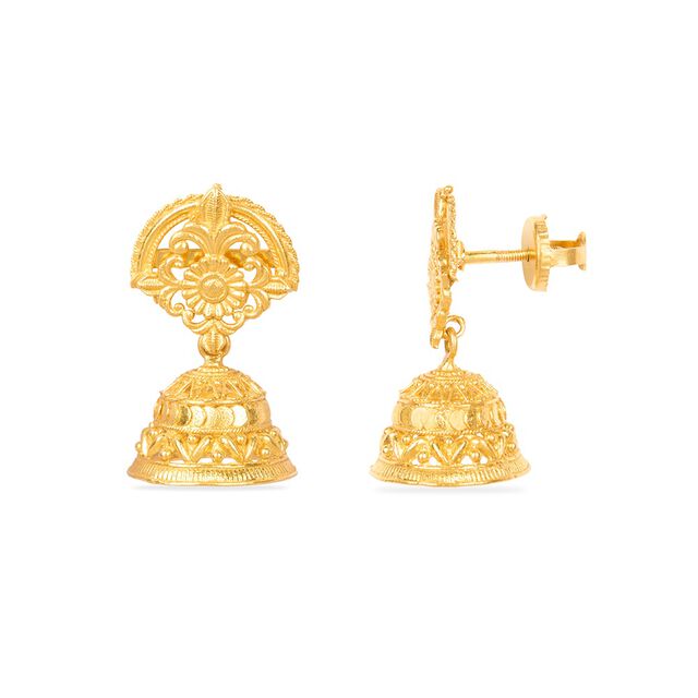 Tanishq 22KT Gold Pendant Set for Women 5