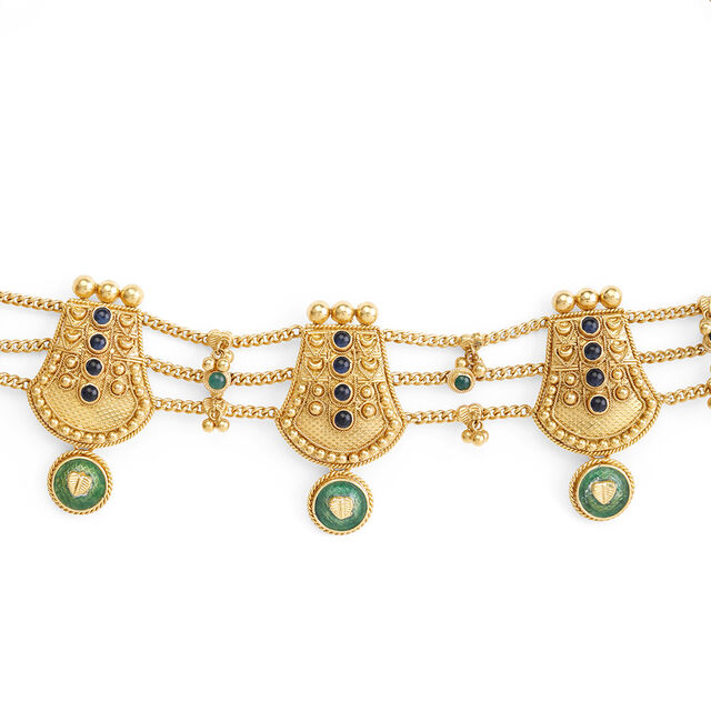 Opulent Temple Gopura Necklace 5