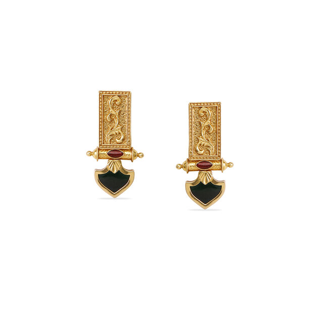 Gleaming Palakka Necklace Set 3