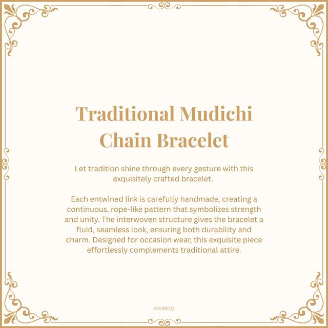 Traditional Mudichi Chain Bracelet 7