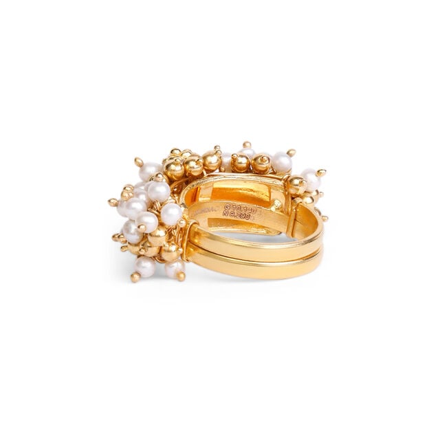 Lustrous Kanikonna Flower Ring 