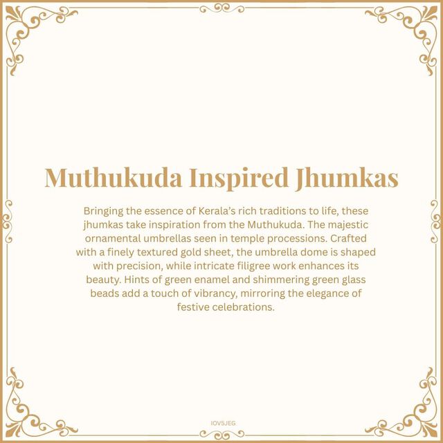 Muthukuda Inspired Jhumkas 9