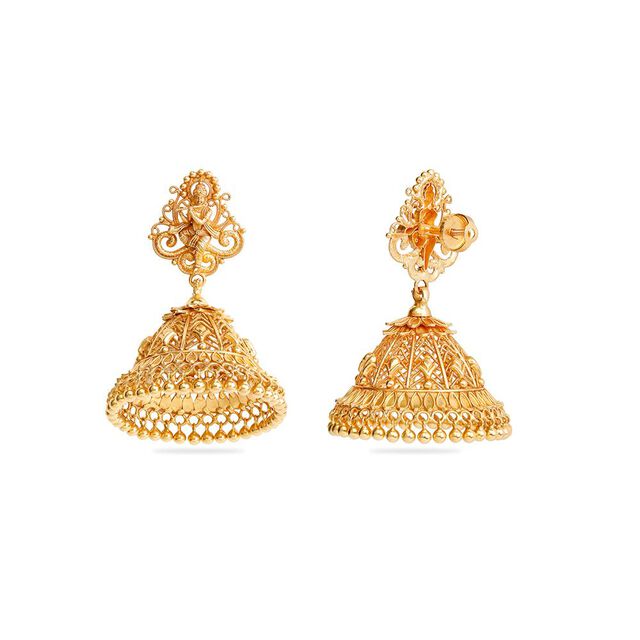 Divine Krishna Filigree Jhumka 4