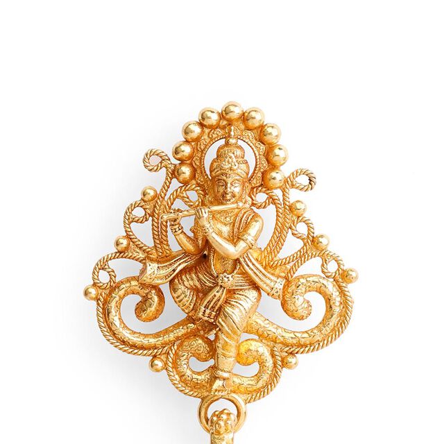 Divine Krishna Filigree Jhumka 5