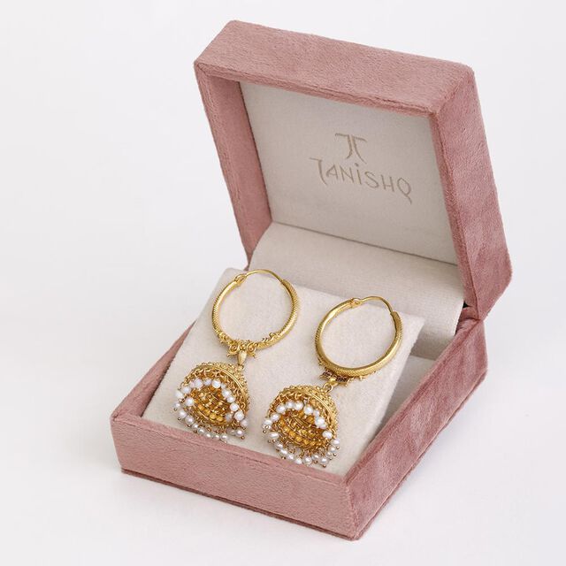 Brass Bell Jhumkas 9