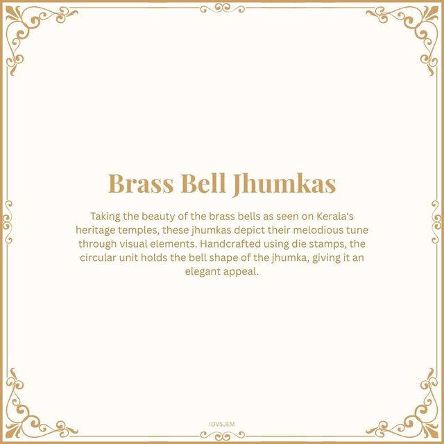 Brass Bell Jhumkas 10