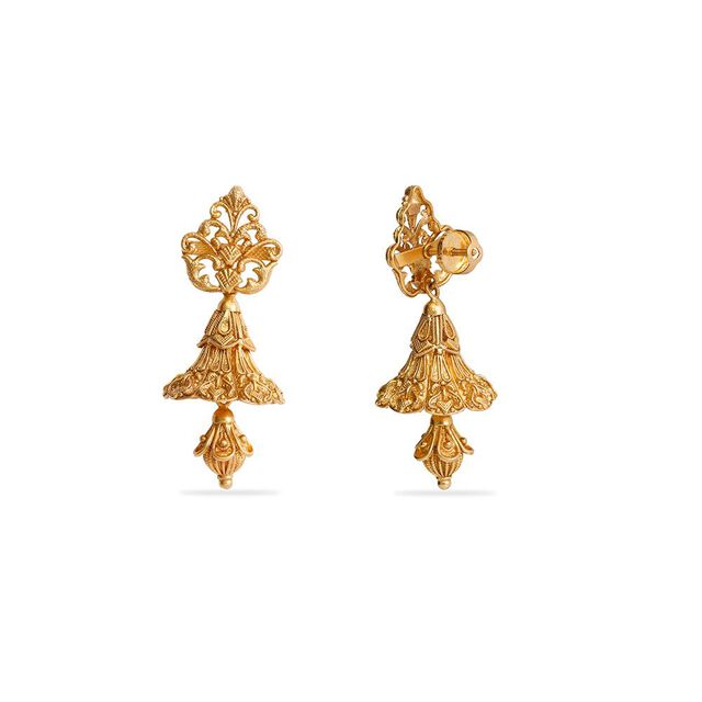 Peacock Feature Inspired Jhumka 3