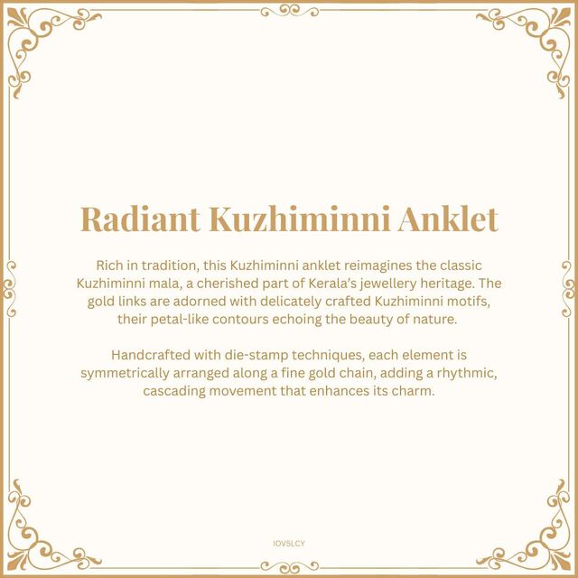 Radiant Kuzhiminni Anklet 8