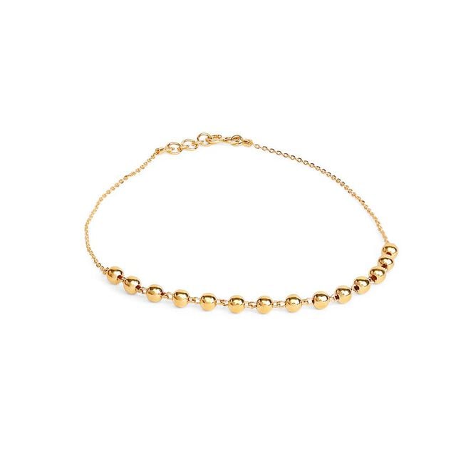Gold Manimala Anklet Pair 2