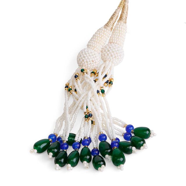 Graceful Peepal Leaf Gold Necklace 7