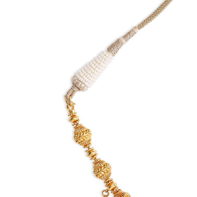 Majestic Bead Gold Choker Necklace 5