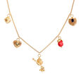 Peacock Charm Multi-Coloured Necklace 2