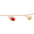 Peacock Charm Multi-Coloured Necklace 3