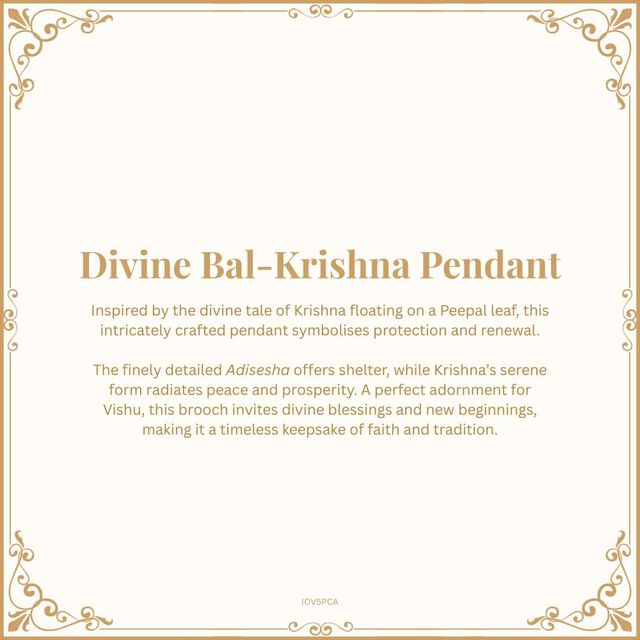 Divine Bal-Krishna Pendant 9