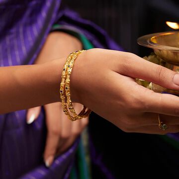 Brass Lamp Bangles
