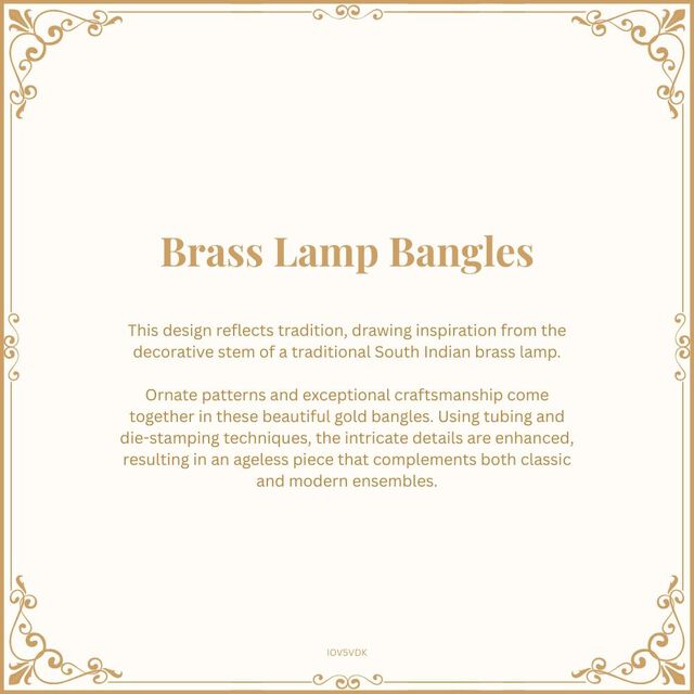 Brass Lamp Bangles 5