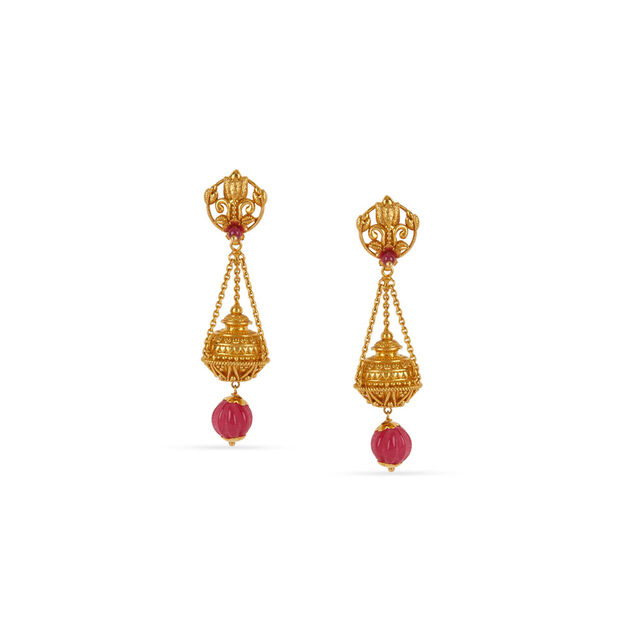 Tanishq 22KT Gold Necklace Set 3