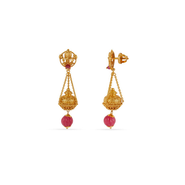 Tanishq 22KT Gold Necklace Set 4