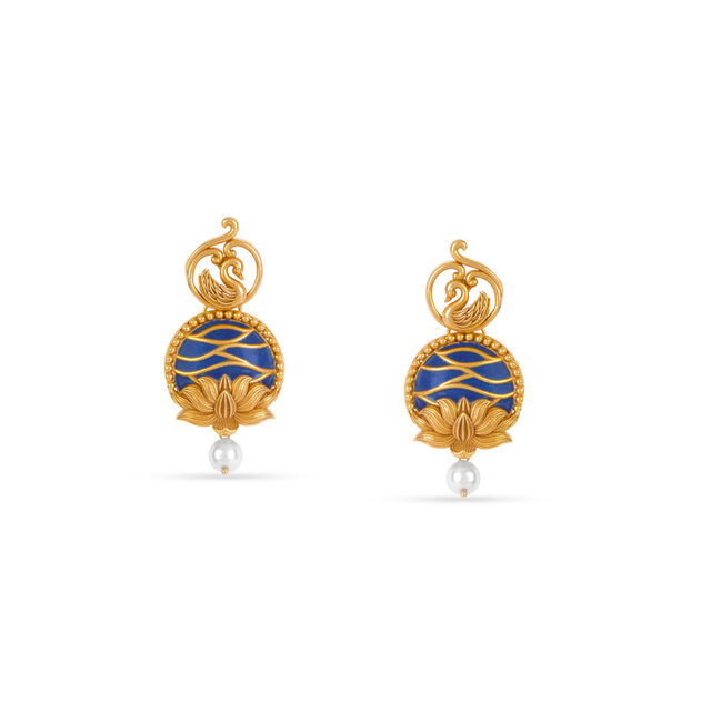 Tanishq 22KT Gold Necklace Set 3