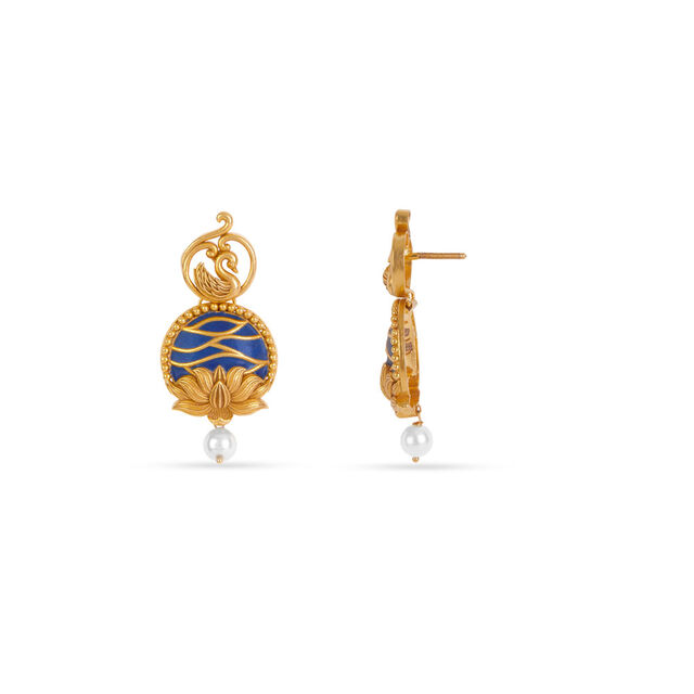 Tanishq 22KT Gold Necklace Set 4