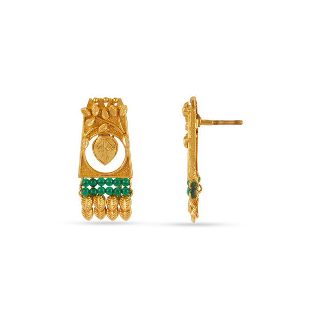 Tanishq 22KT Gold Necklace Set 4