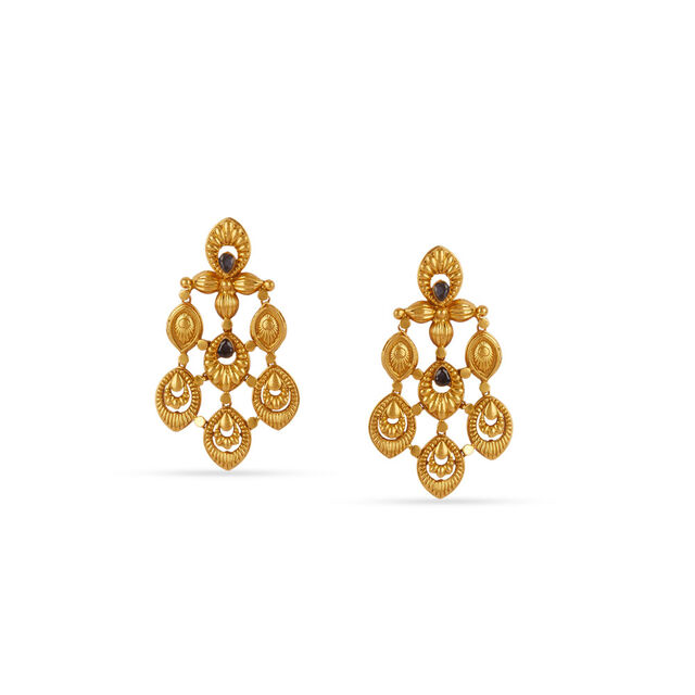 Tanishq 22KT Gold Necklace Set 3
