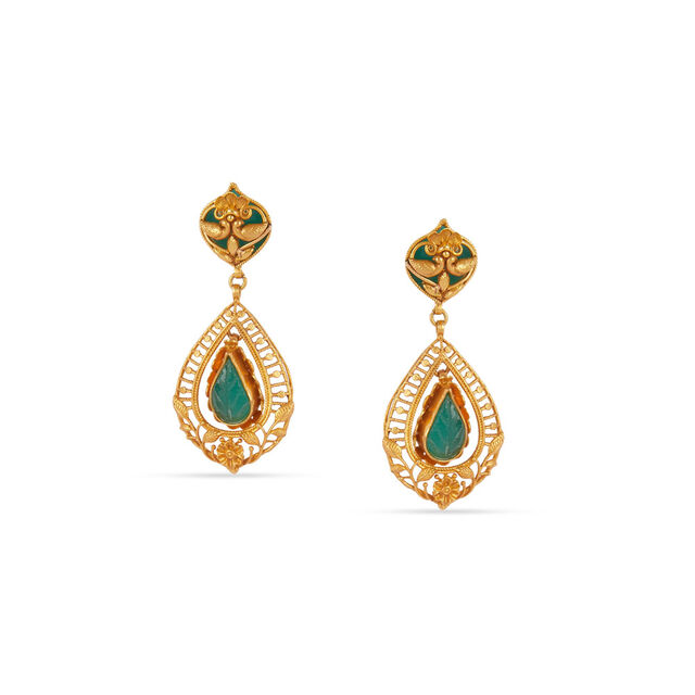 Tanishq 22KT Gold Necklace Set 3
