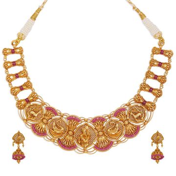 Tanishq 22KT Gold Necklace Set