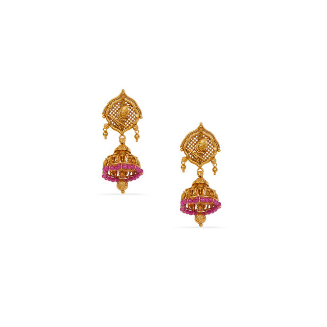 Tanishq 22KT Gold Necklace Set 3