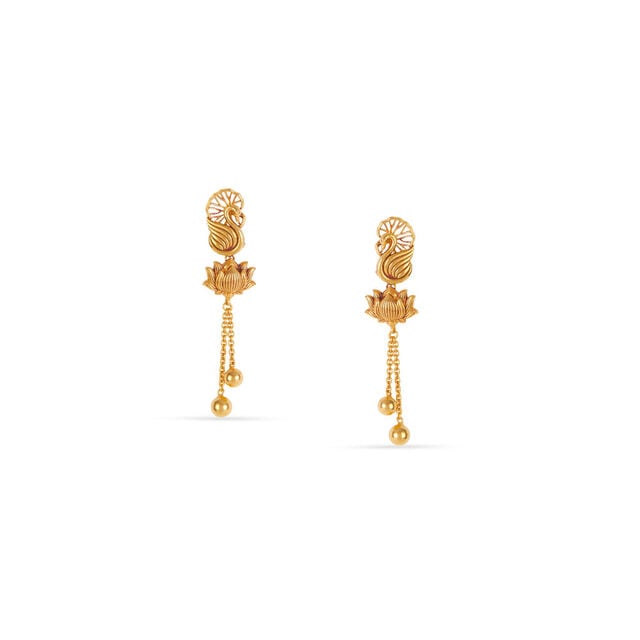 Tanishq 22KT Gold Necklace Set 3