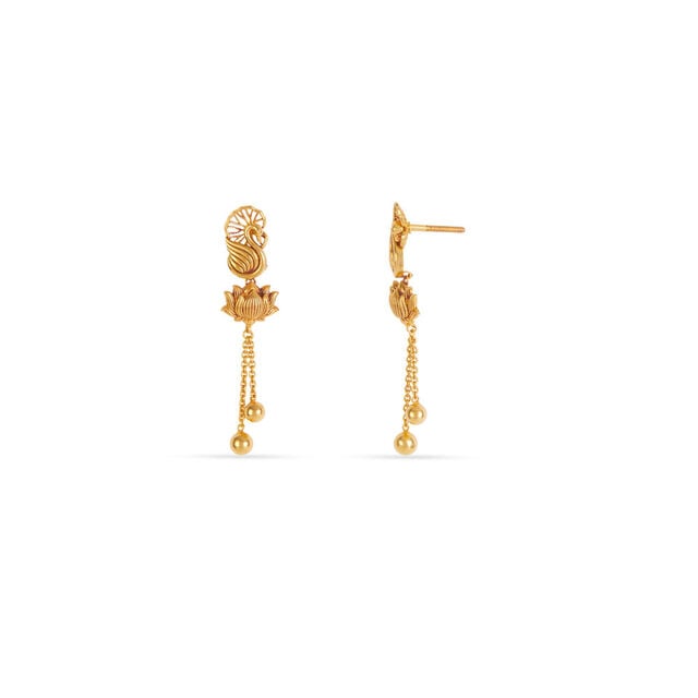 Tanishq 22KT Gold Necklace Set 4