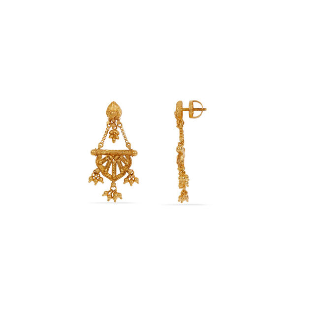 Tanishq 22KT Gold Necklace Set 4